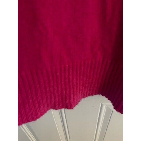 Vineyard Vines Sweater Womens Size S Pink Long Sleeve 1/4 Zip Cashmere Blend - Picture 4 of 6
